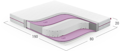 MOON SPA Standart S 883 матрас 80x190